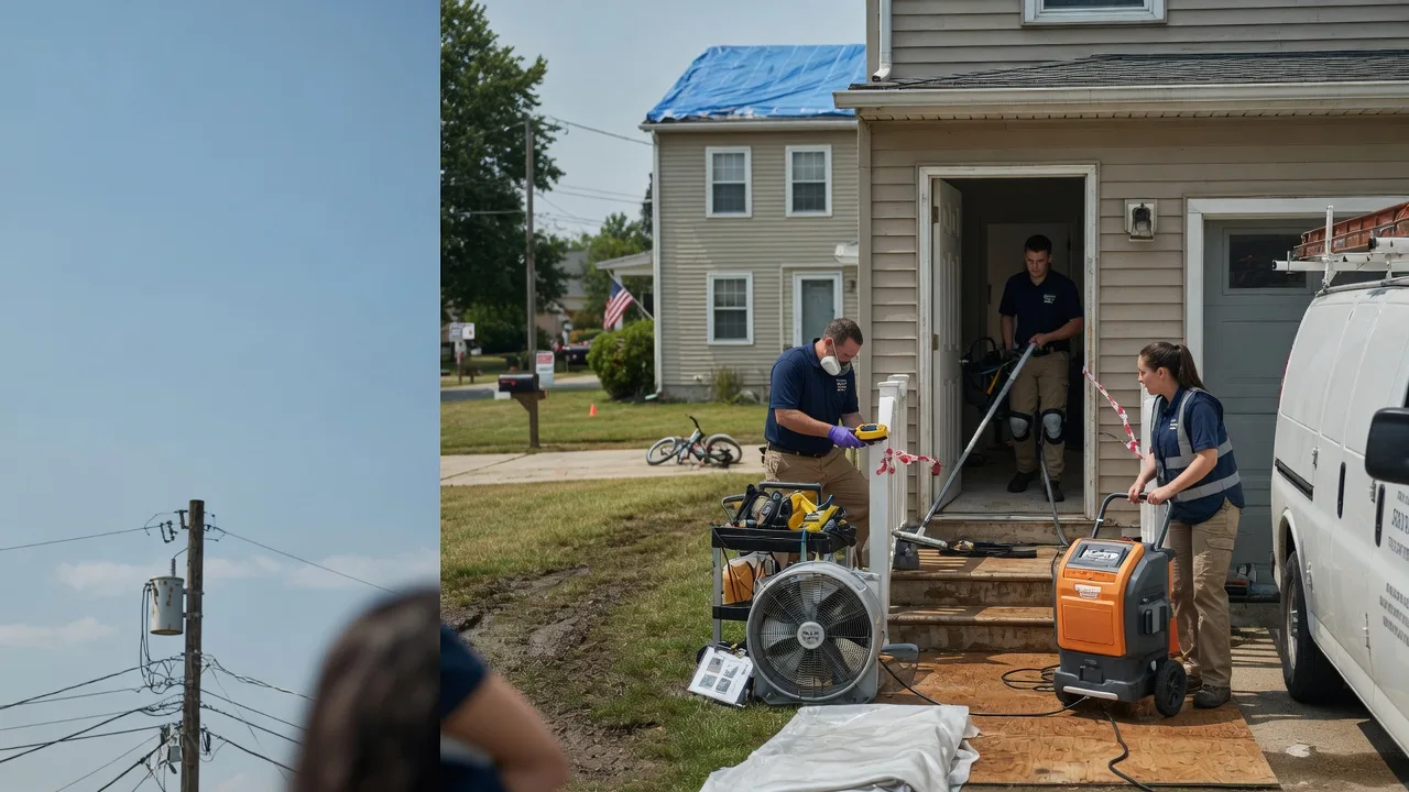 Water Damage Repair in Lane, IL near me
